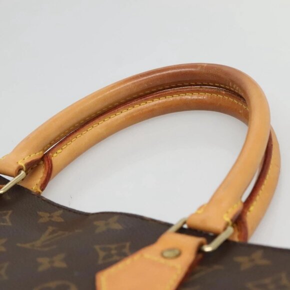 LOUIS VUITTON Monogram Sac Plat Hand Bag M51140 LV Auth 133704 - Picture 9 of 16